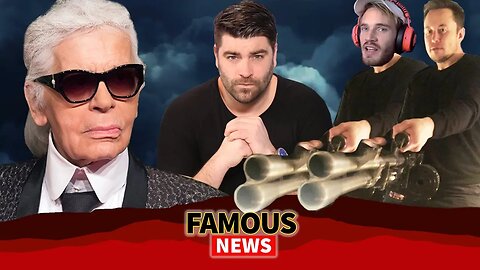 Karl Lagerfeld R.I.P., Elon Musk Collabs With PewDiePie, Bernie Sanders 2020 & More | Famous News