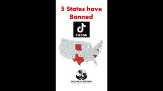 TikTok Banned by 5 States