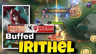 Irithel Buffed Gameplay ( Ducati x Mlbb ) Mobile Legends Bang Bang