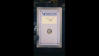 Graded 1964-P Silver Dime