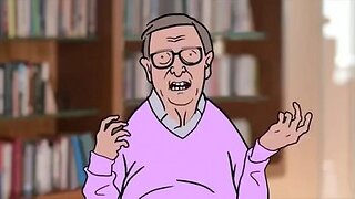 Full Banned Cartoon! Bill Gates Speaks His Mind.