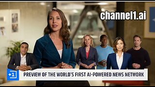 Must Watch! Preview Of The World's First AI-Powered News Network: LA-Based Channel 1. This should be Banned & Outlawed Globally