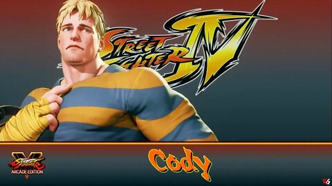 Street Fighter V Arcade Edition: Street Fighter 4 - Cody
