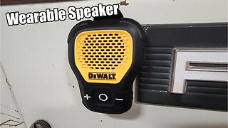 DEWALT Jobsite Pro Wearable Speaker Review