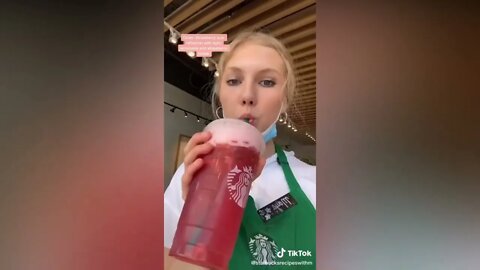 Making Starbucks Drinks TikTok - Best Starbucks Drinks On Tik Tok - Tiktok Compilation