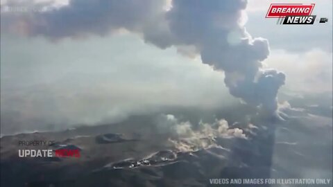 Horible: Tsunami wave hit capital city sicily italy,after Exclusive Explosion of stromboli volcano