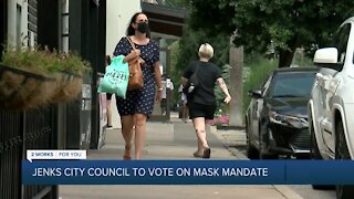 Jenks City Council to vote on mask mandate