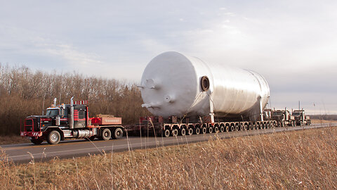 2023.12 - Another Big Load going to Fort McMurray