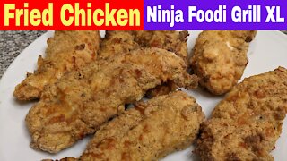 Fried Chicken Tenderloins Recipe, Ninja Foodi Grill XL