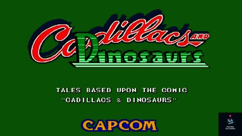 Cadillacs and Dinosaurs - Arcade - Full Gameplay [Longplay]
