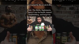 Herbs I'm Taking w Me #shorts #herbs #herbal #health #longevity #bodybuilding #fitness #travel #eat