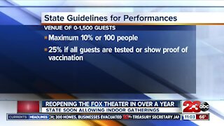 Historic Fox Theater looks to reopen after a year