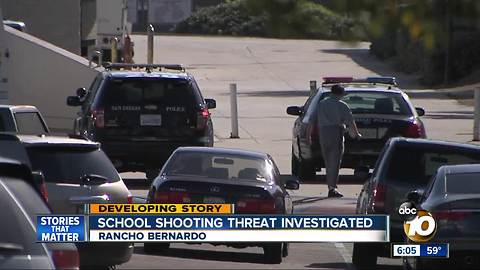 Threat at Rancho Bernardo High