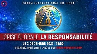 Crise Globale. La Responsabilité | Forum international en ligne 2 décembre 2023