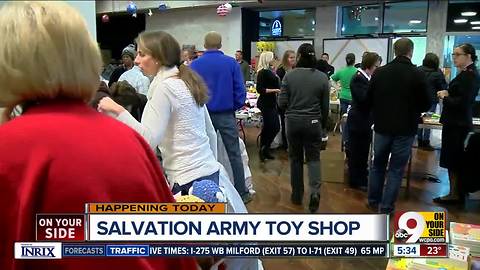 Salvation Army Toy Shop opens Monday