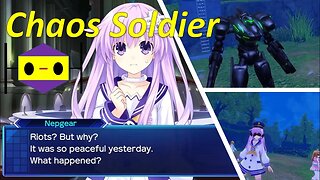 Nepgear VS. Chaos Soldier - Neptunia: Sisters Vs. Sisters