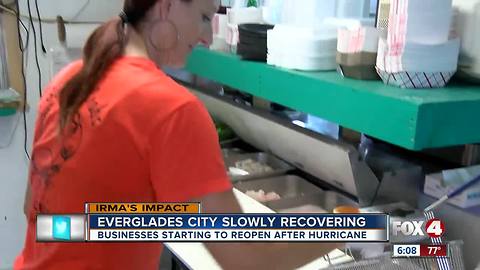 Everglades City businesses beginning to re-open after Irma damage