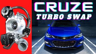 CRUZE turbocharger removal/install