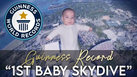 • Guinness World Record: First Baby to Sky Dive •