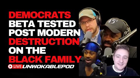 DEMOCRATS Tested The Postmodern DESTRUCTION Of SOCIETY On The Black FAMILY