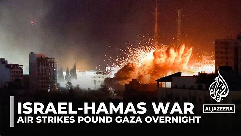 Israeli bombing rocks Gaza through the night