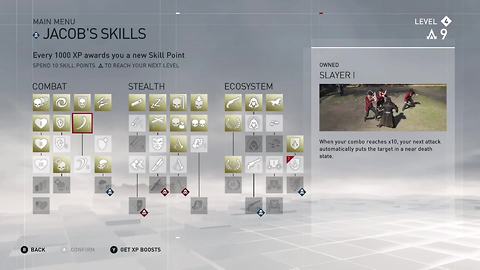 Assassin's Creed Syndicate: Skills and training upgrade run-through