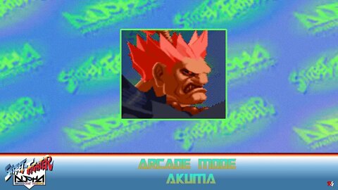 Street Fighter: Alpha: Arcade Mode - Akuma