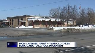 Mom facing charges after 4-year-old takes Marijuana to school in Canton