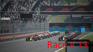 F1 Manager 2022 Season 1 Team Ferrari Race 13