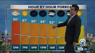 Late Tuesday afternoon forecast