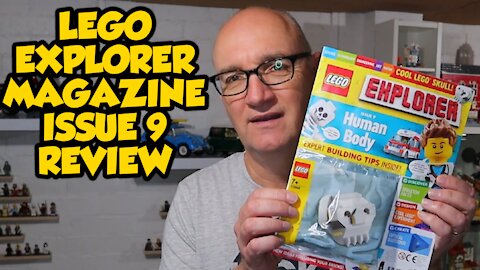 LEGO EXPLORER MAGAZINE ISSUE 9 - The human body!!