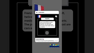 🇫🇷 France exports/La France exporte