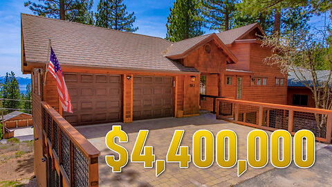 Modern MOUNTAIN LAKEVIEW Lake Tahoe Home in Incline Village Nevada