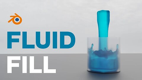 Fill a Cup with Water in Blender 3D!