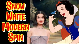 Rachel Zegler Says "Snow White Will Have A Modern Spin" #disney