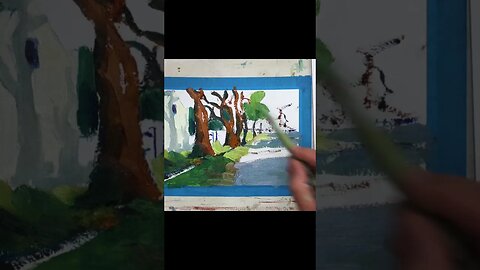 Why Painting Quicker Can Help (Impressionist Painting) #practicepainting
