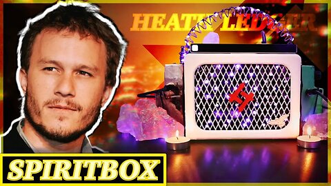 HEATH LEDGER Spirit Box - CHILLING GHOST Box Messages... (The Joker)