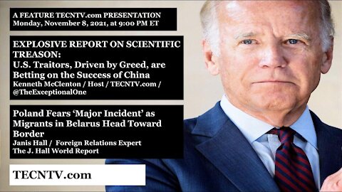 TECNTV.com / EXPLOSIVE REPORT ON SCIENTIFIC TREASON: U.S. Traitors, Driven by Greed