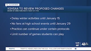 KSHSAA to review proposed changes