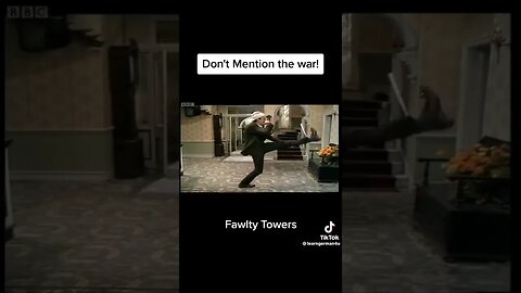 Fawlty Towers Don’t Mention The War Pt2 #FawltyTowers #Classic #British #Comedy