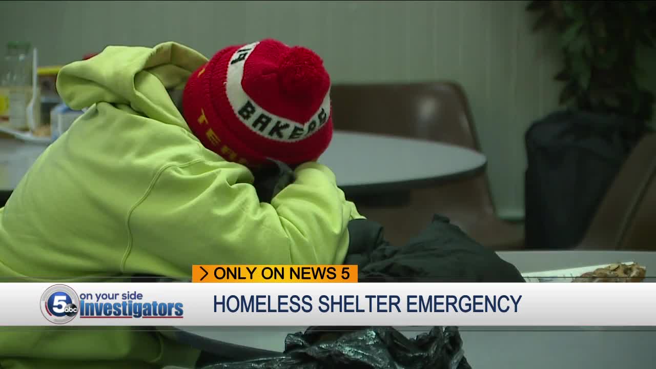 Cleveland homeless lose dozens of shelter beds just before winter freeze