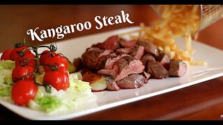 Kangaroo Burger and Steak Recipe - International Cuisines