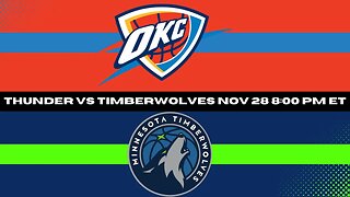 Oklahoma City Thunder vs Minnesota Timberwolves Pick and Preview | CAN'T MISS NBA BEST BET FOR 11/28