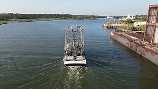 Shrimp Boat Mrs. E's Return to Bayou La Batre, AL