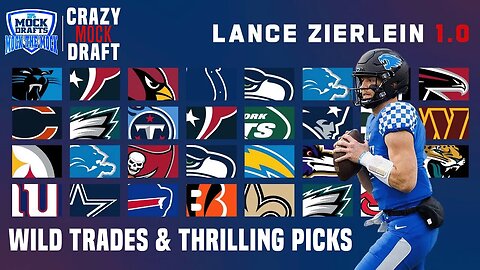Lance Zierlein's CRAZY 2023 NFL Mock Draft | Mock The Mock