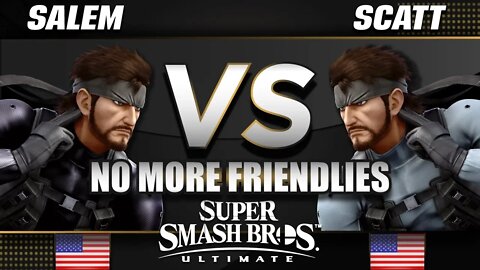 No More Friendlies!! Salem (Snake) vs. ScAtt (Snake) ft. Mew2King on the Mic!