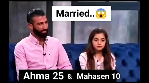 Disturbing: 25 yr old Muslim man & his 10 yr old bride. This is WRONG.