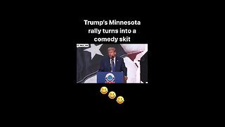 TRUMP IN MINNESOTA SO A STRAIGHT COMEDY GIG🤣🤣