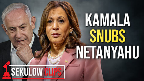 Kamala Set To Snub Netanyahu’s Visit to U.S. Capitol