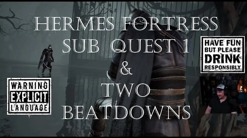 Sub Quest 1 of the Hermes fortress